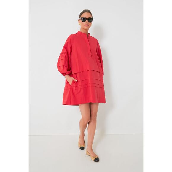 Pomander Place Dresses & Skirts - POMANDER PLACE Red Chelsea Dress Size M NWT Retail $148 Tuckernuck